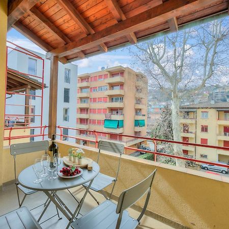Casa Rosa - Happy Rentals ルガーノ エクステリア 写真